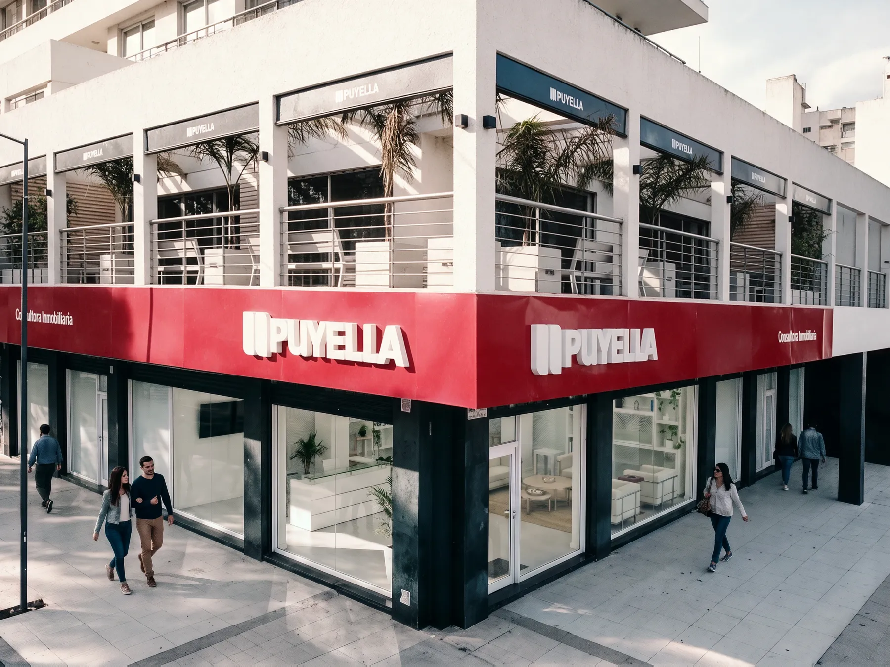 Fachada de Puyella Bienes Raíces en Bartolomé Mitre 154, San Nicolás